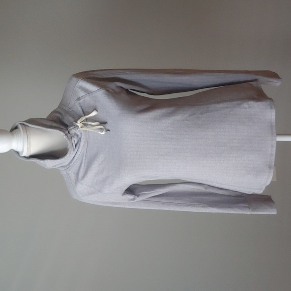 Kyodan | Gray Longsleeved Drawstring Turtleneck Pullover Shirt - Picture 14 of 14